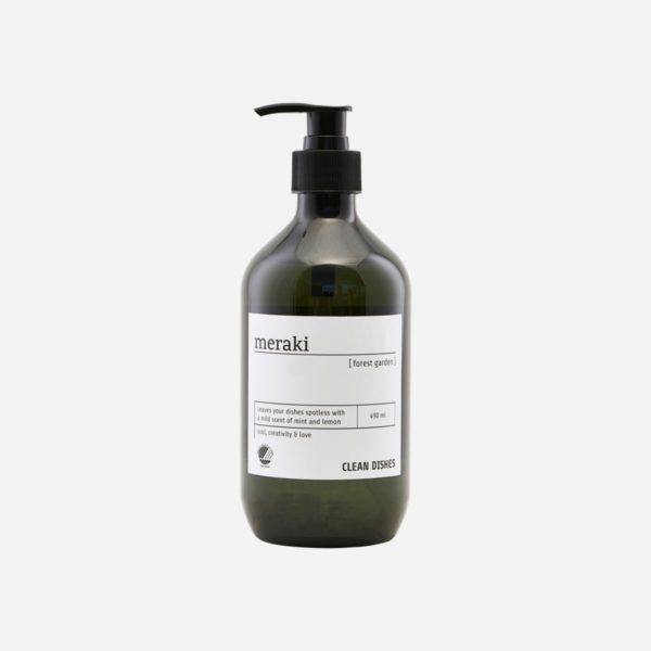 Čistiaci prostriedok na umývanie riadu a povrchov s vôňou kvetov v 490 ml fľaši.
