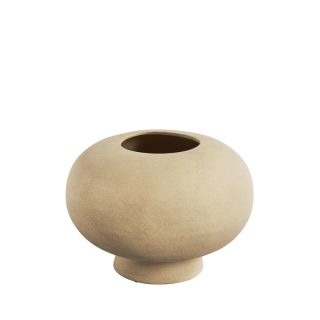 Umelecká ručne robená skulptúrna váza netradičného tvaru zo 100% keramiky.
