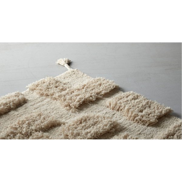 Krásny koberec v bohoo štýle zo 100% bavlny