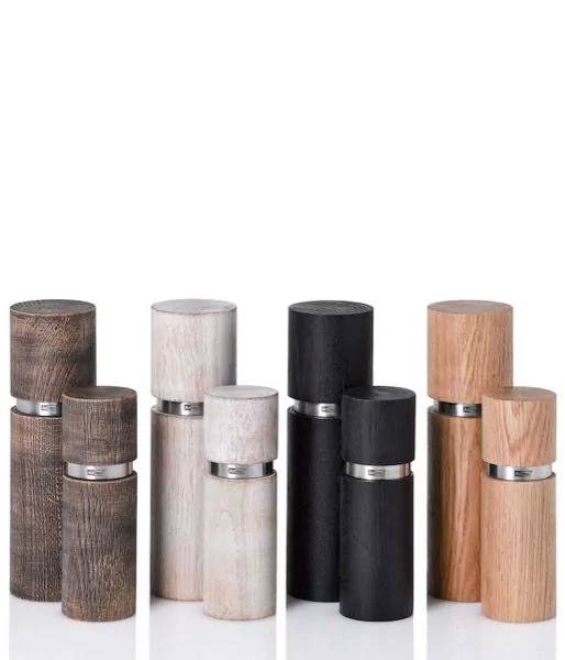 Kvalitná súprava mlynčeka vyrobená z jaseňového dreva a nehrdzavejúcej oceles vysokovýkonným keramickým mlynčekom CeraCut®.